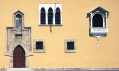 Yellow Church by Judy Buckley-Sharp